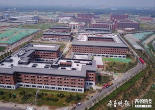 航拍見證奇跡 山東第一醫(yī)科大學濟南校區(qū)一年建成，建筑物電力系統(tǒng)安裝完成
